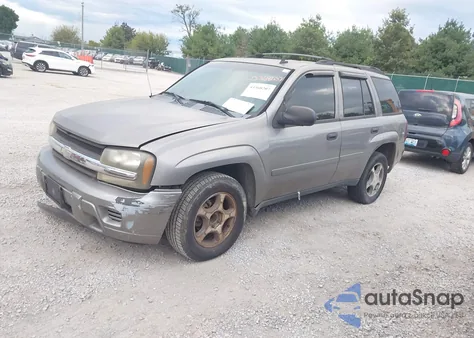 2007 Chevrolet Trailblazer Ls from USA, damaged, VIN 1GNDS13S572132529